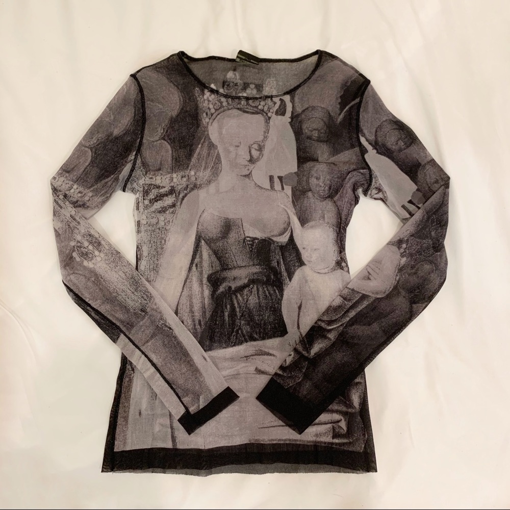 Jean Paul Gaultier Mesh Top